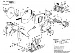 Bosch 0 600 551 041 Circular Hand Saw 110 V / Gb Spare Parts